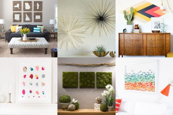 Stilvolle, hübsche Wanddeko zum Selbermachen