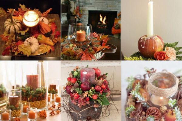 Bezaubernde Deko-Arrangements mit Kerzen :)