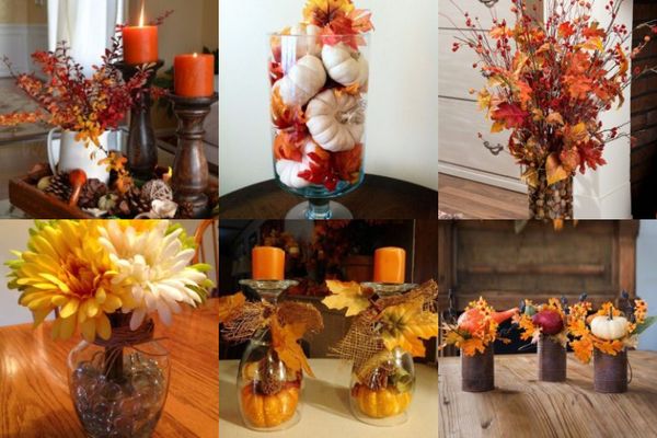 Herbstliche Atmosphäre mit Hilfe einfacher Tischdeko zaubern ;)