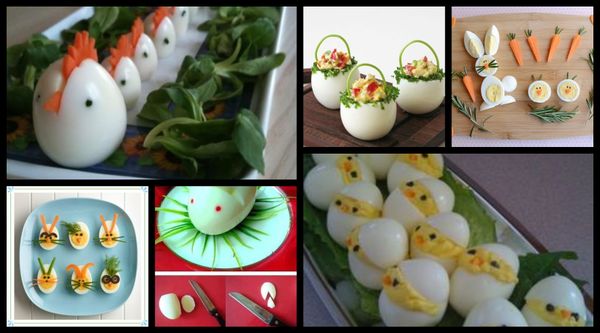 Leckere kreative Ostern-Snacks mit Eiern