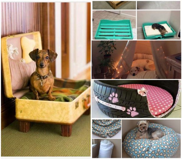Haustier-Bett selber machen :)