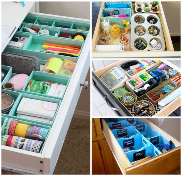 10 nützliche Organisation-Hacks für Schubladen :)