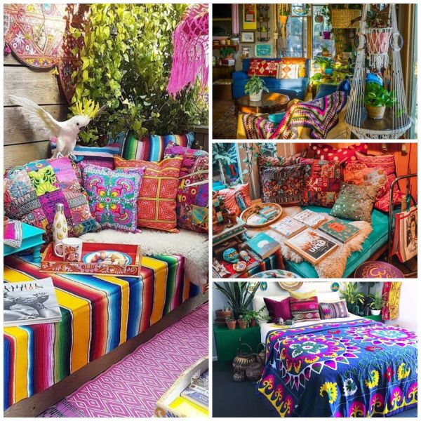 10+ stilvolle Böhmischer-Stil Design-Inspirationen
