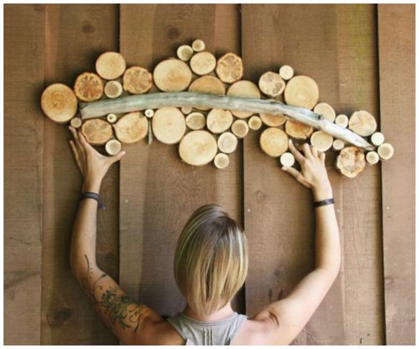 Wand Deko und Kunst aus Holz – 10 kreative Ideen :)