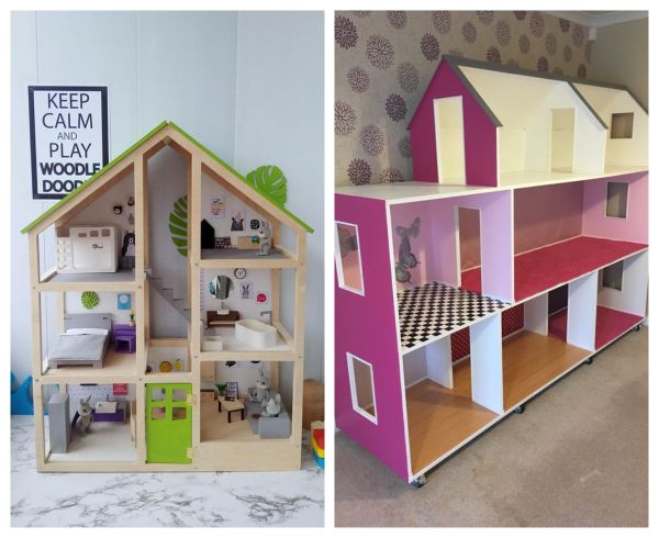 Puppenhaus selber basteln