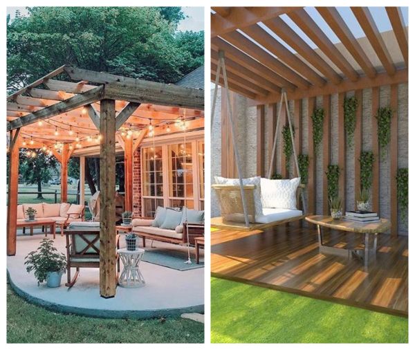 10+ Stilvolle praktische Pergolas-Ideen für deinen Garten