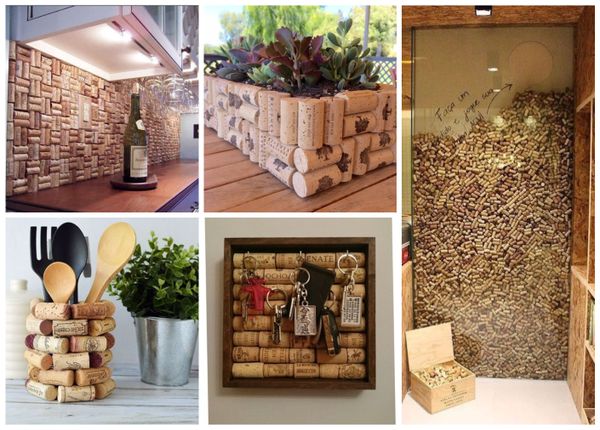 Kreative Diy Dekoideen aus Weinkorken