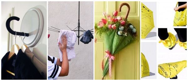 10+ Upcycling-Ideen mit alten Regenschirm :)