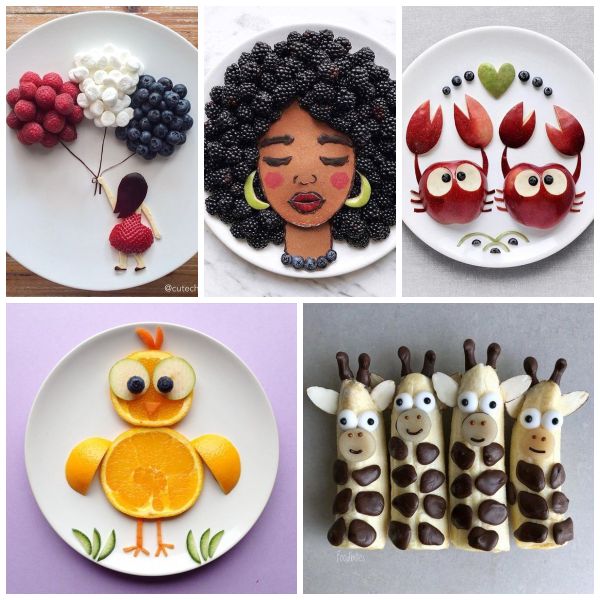 Perfekte Frucht-Platten Ideen (Frucht-Kunst)