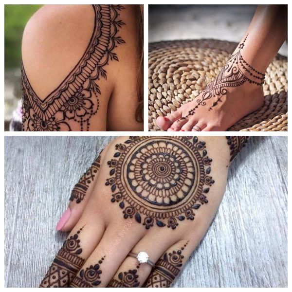 10+ Kreative stilvolle Henna-Tattoo Inspirationen! :)