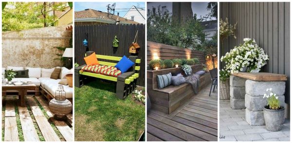 10+ Inspirierende (Diy) Garten-Sitzgelegenheit Ideen! :)