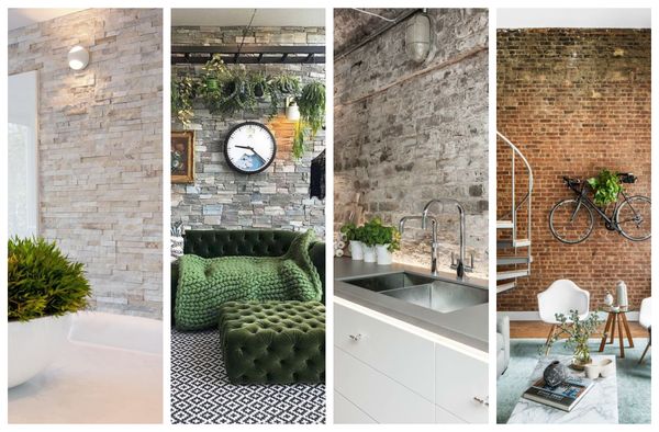 Stilvolle Wandgestaltung-Inspirationen mit Ziegeln