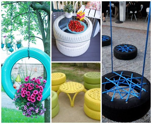 10+ Kreative Upcycling Ideen mit alten Autoreifen :)