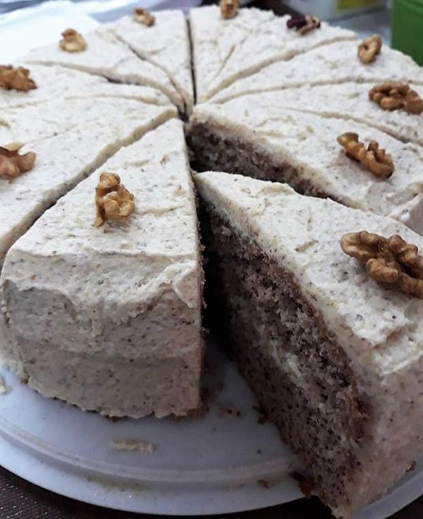 Leckere Nusstorte OHNE Mehl :P