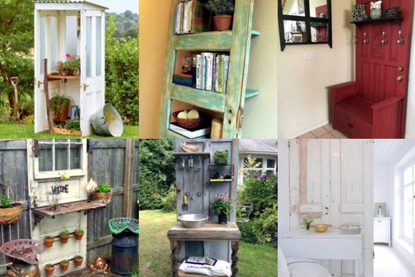 Coole Upcycling-Projekte mit alten Türen