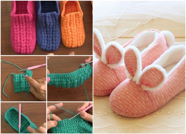 Interessante (Diy)Ideen für die Hausschuhe