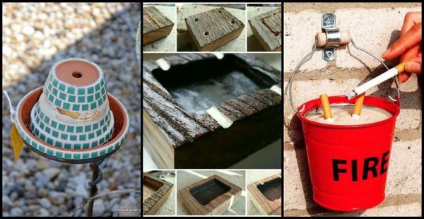 Aschenbecher selber machen: 12 kreative und einfache Diy-Ideen