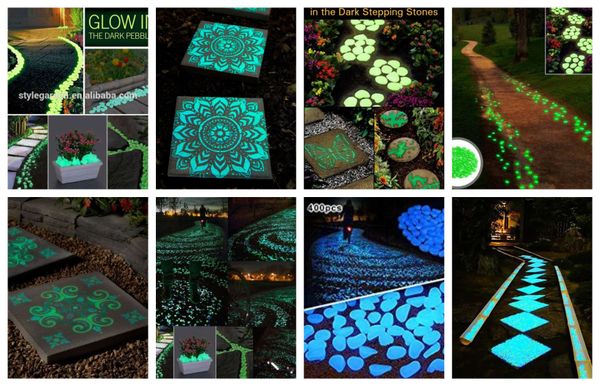 Leuchtende Gartenwege für euren Garten :)