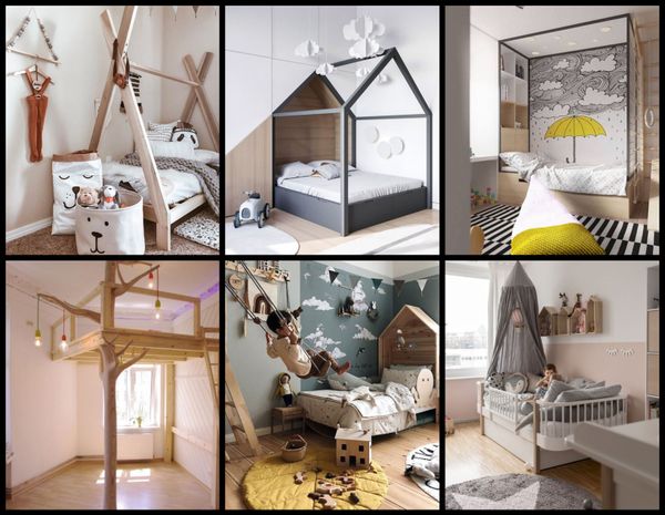 Stilvolle Kinderbett Inspirationen :)