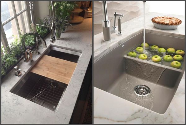 Moderne Küche: kreative Waschbecken-Inspirationen