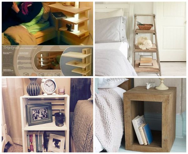 Nachttisch selber bauen: kreative Ideen :)