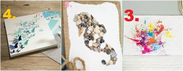 Wandbilder selber machen – 6 kreative Anleitungen :)