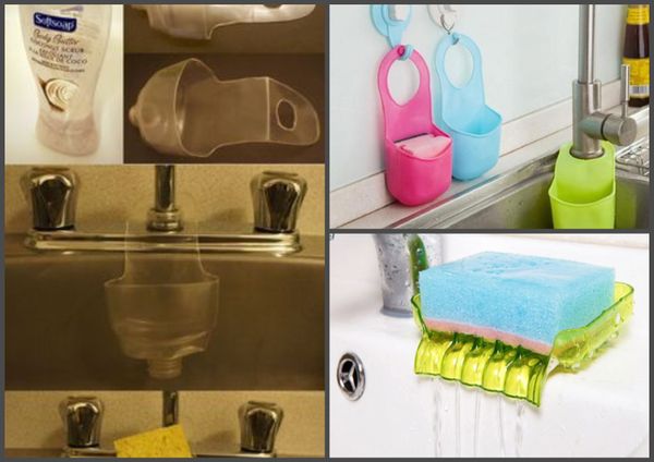 1O+ Küche Schwamm Halter Ideen :)