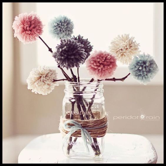 Pompom Basteln – 10 kreative Ideen