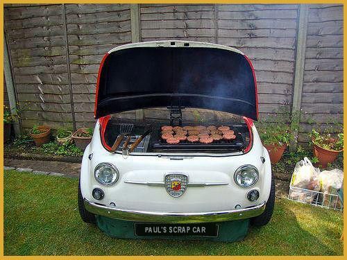 Altes Auto als originelle Deko – 10 kreative Diy Ideen