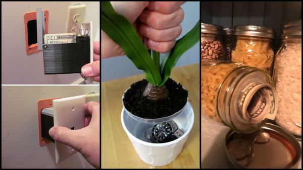 10+ Clevere Verstecke-Ideen für dein Zuhause