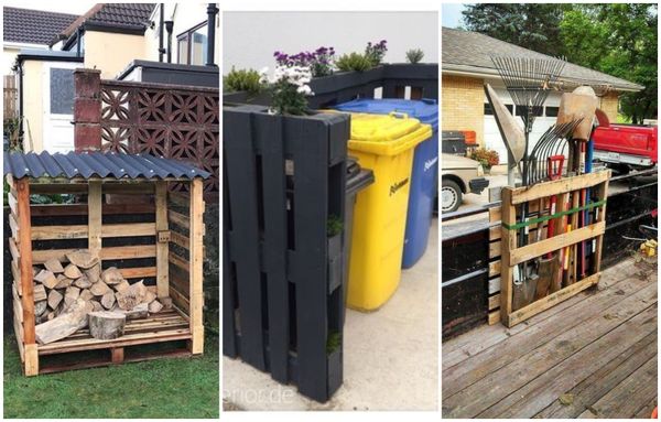 Selber bauen: 10 verschiedene DIY Gartenideen aus Europaletten