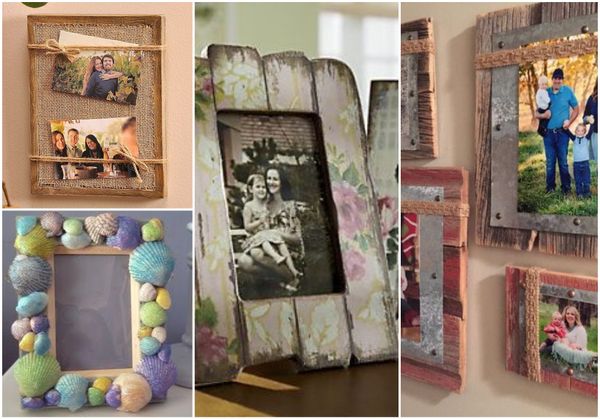 Fotorahmen selber machen – interessante Ideen