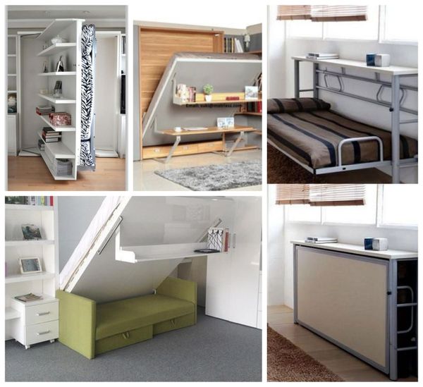 Klappbare Betten – clevere platzsparende Inspirationen