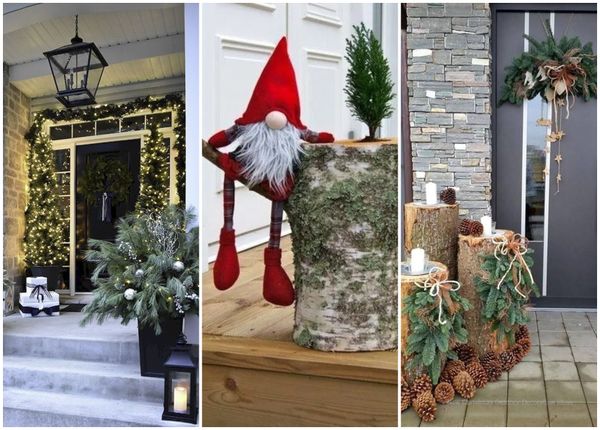 Stimmungsvolle Winterdeko-Ideen vor der Haustür :)