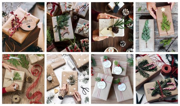 Geschenke verpacken mit Naturmaterialien: umweltfreundlich und nachhaltig :)