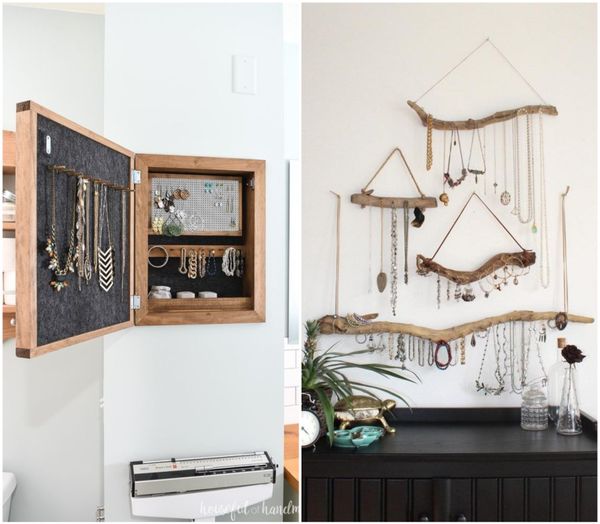 Schmuck Organizer selber machen – 10+ kreative DIY Ideen