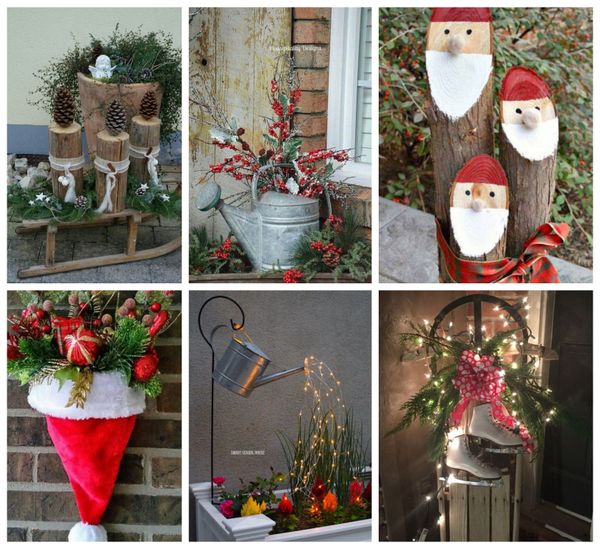 Weihnachtliche Diy Garten-Deko: 10 kreative billige Ideen