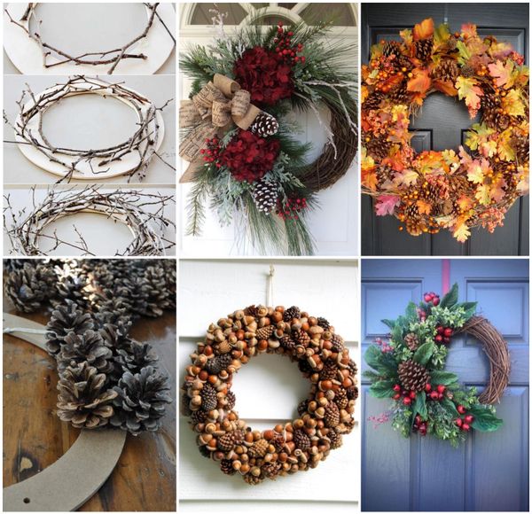 Herbst-Türkränze selber machen: großartige Ideen :)