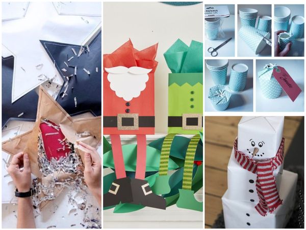 Weihnachtsgeschenke originell verpacken :)