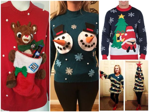Die 10 lustigsten Weihnachtspullover-Ideen :)