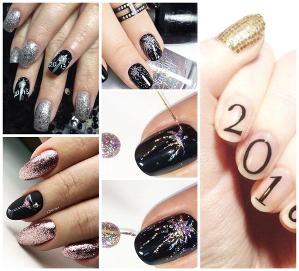 Festliche Nageldesign-Ideen für Silvester! :)