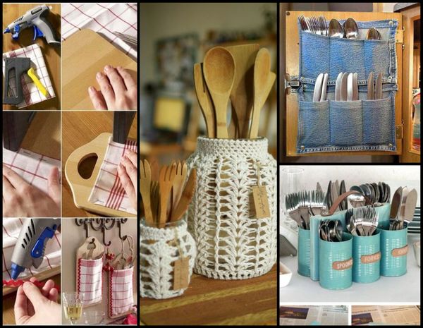 Besteckhalter selber machen