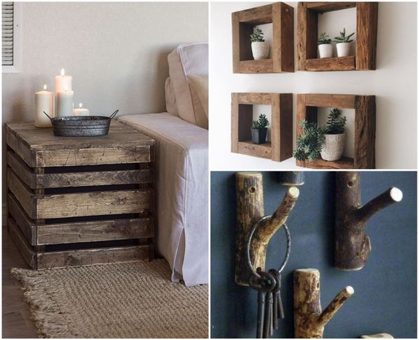 Deko und Möbelstücke aus Holz selber machen