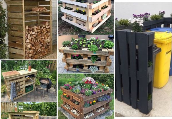 11 Verschiedene Diy Ideen mit Europaletten für draußen
