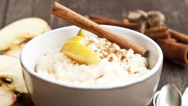 Milchreis mit Apfel – leckeres schnelles Rezept (nicht nur für Kinder)