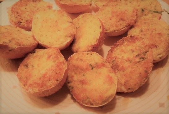 Eier gefüllt und gebraten – leckeres Rezept :)