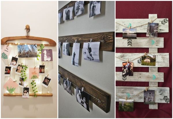 10+ Kreative Diy Ideen für Fotowände und Fotocollagen :)