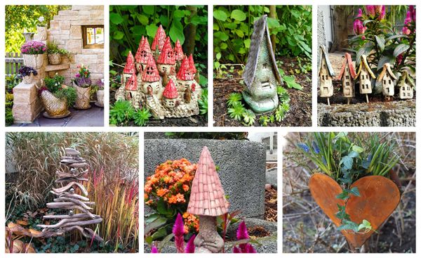 Neue und außergewöhnliche Inspirationen für Gartendeko :)