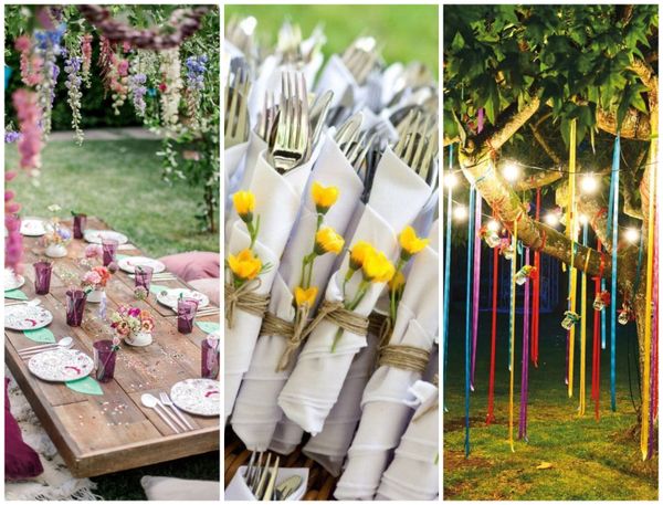 Verschiedene Gartenparty Tipps und Ideen :)