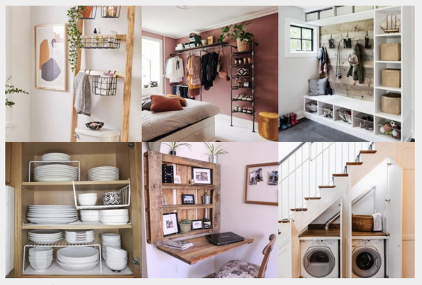 Einrichtung mit platzsparenden Möbeln für MEHR PLATZ :)